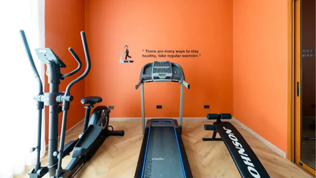 Cardio equipment inside Blu Gym at Blu Monkey Hub & Hotel Bangsaen